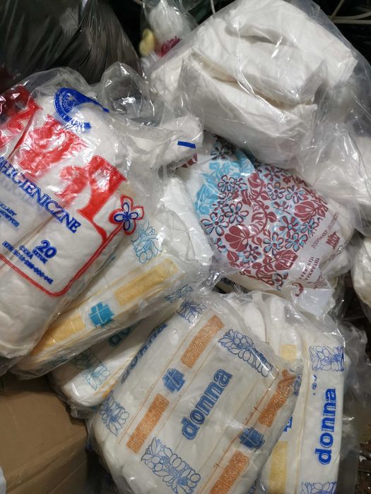 PRL podpaski nowe, rekwizyt kolekcja