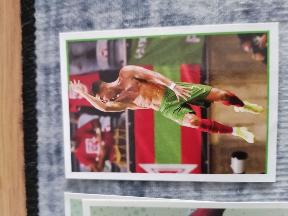 Cromos Ronaldo e Eusébio - Portugal