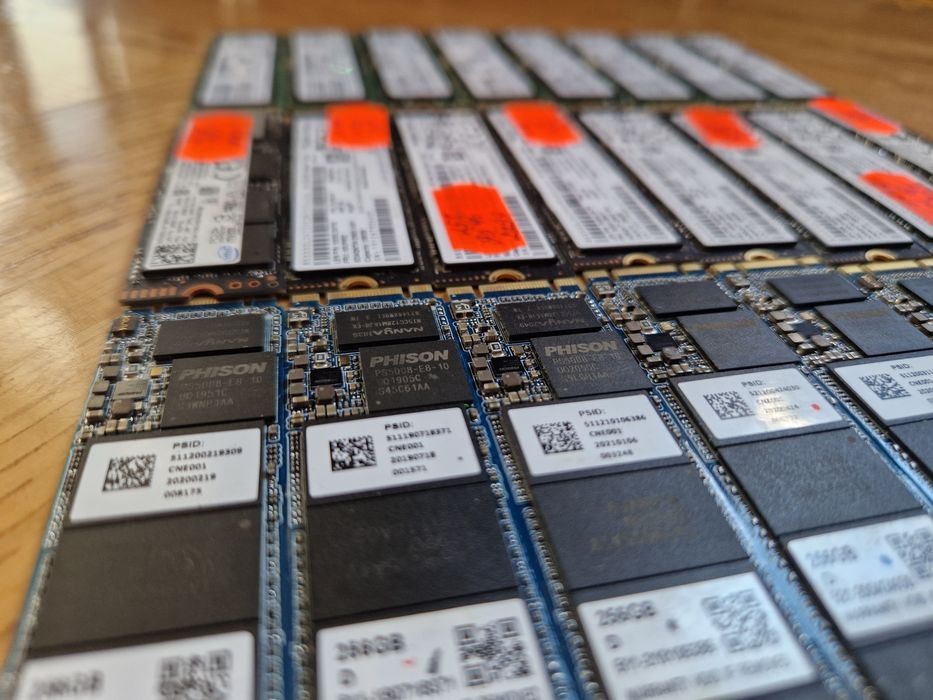 SSD m.2 Швидкісні  256gb 100%  Samsung Hynix Western Digital