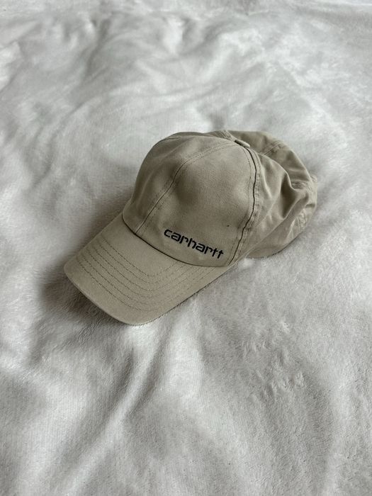 Бежева кепка Carhartt