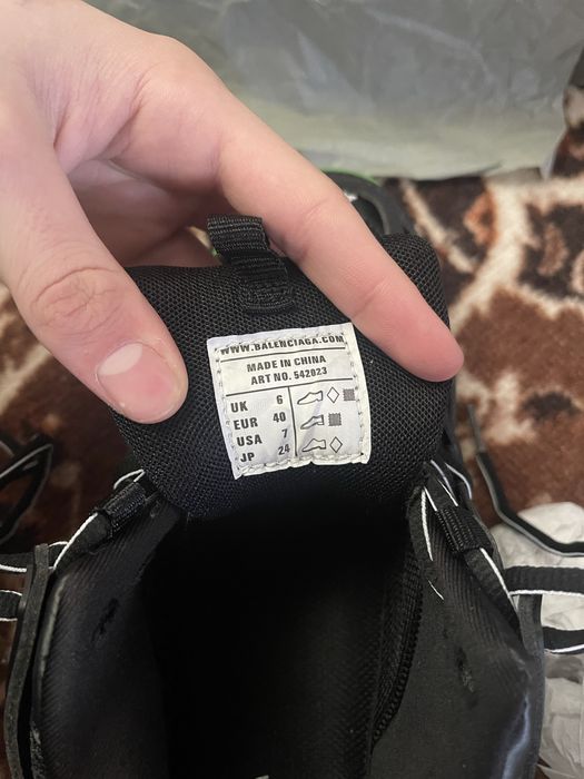 balenciaga track 40 green