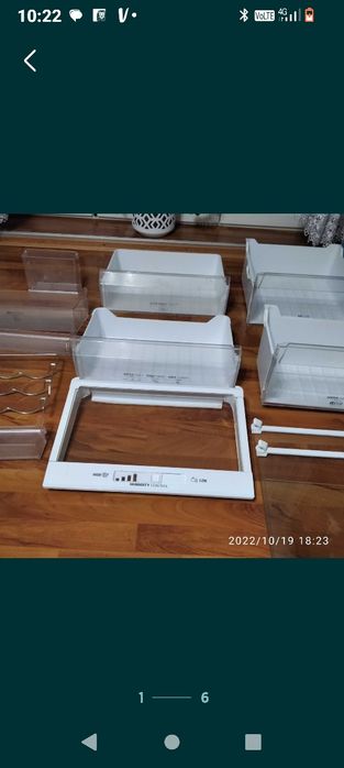 Szuflada chłodziarki do lodówki Hotpoint ariston