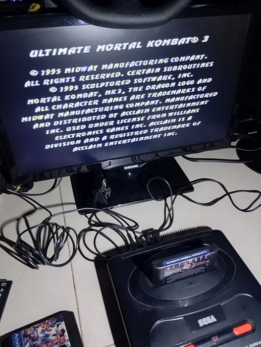 Ultimate Mortal Kombat Sega Megadrive