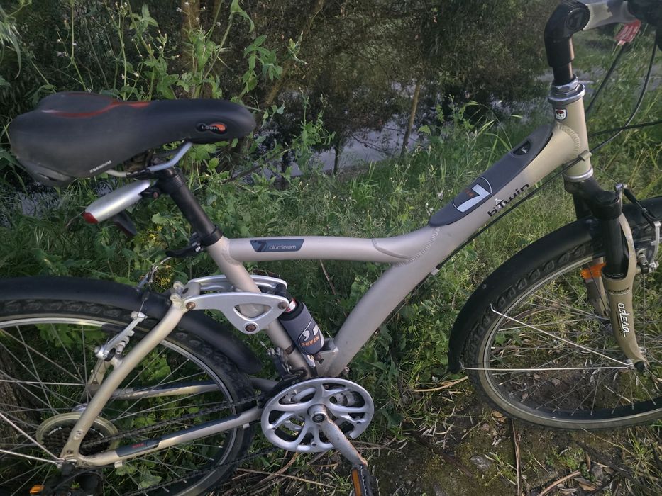 Bicicleta aluminio suspensao total