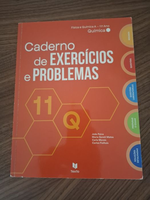 Caderno Exercícios e Problemas Química 11° ano