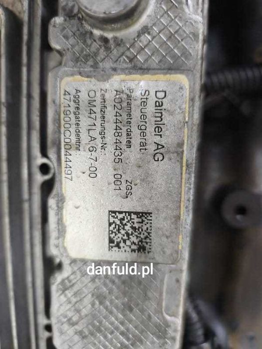 Silnik Mercedes OM471LA Euro 6– kompletny, gotowy do montażu