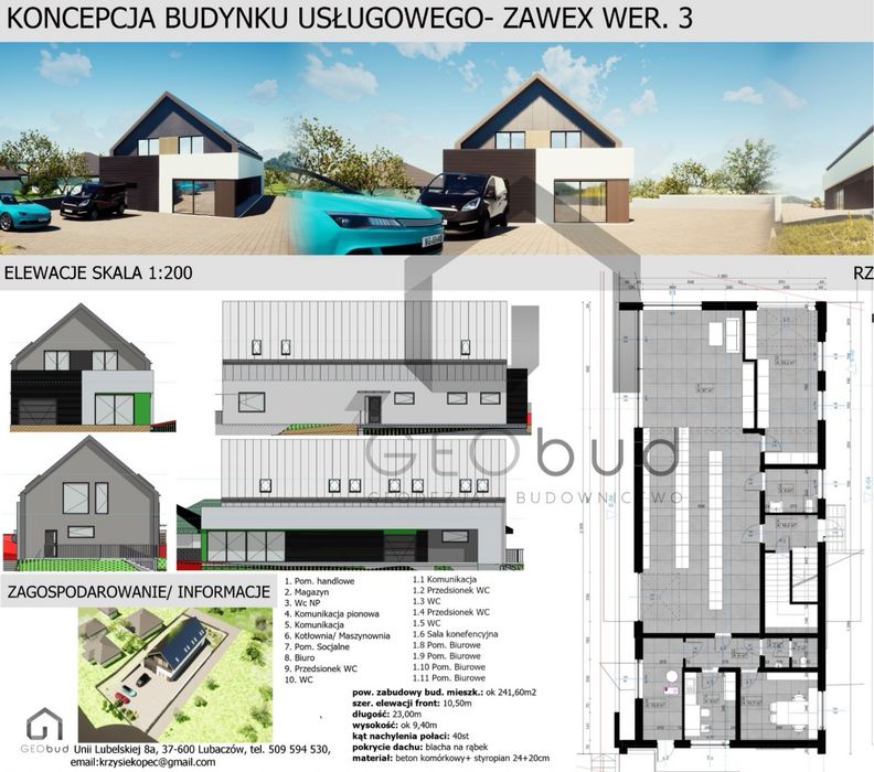 Do wynajecia lokal na biuro , uslugi , gabinet w nowym budynku Krasne