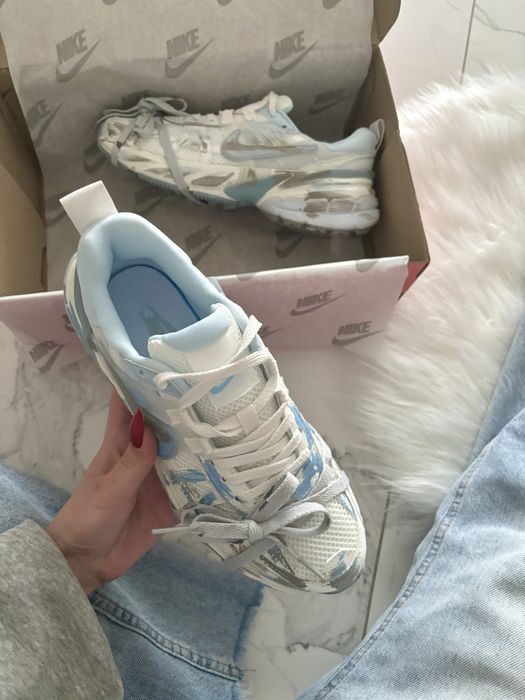 Nike V2K Run Custom White Blue (37-41)