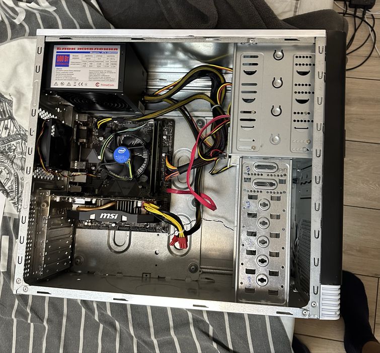 компʼютер gtx 1060, 16 gb ddr4, i3 8100