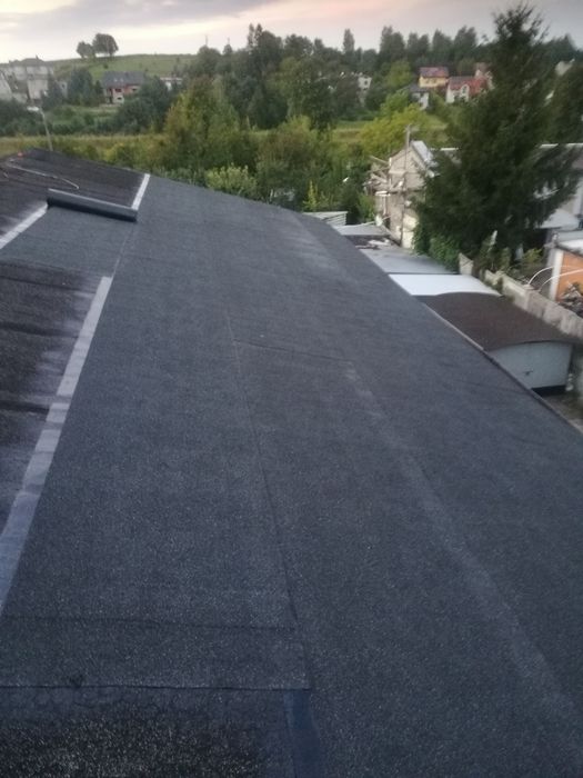 Położenie papę termozgrzewalną