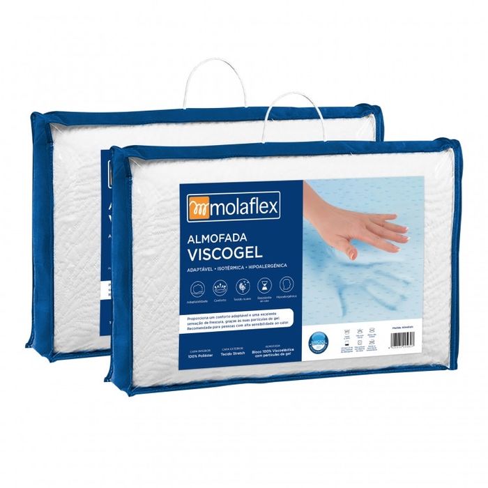 Pack 2 Almofadas Molaflex Viscogel
