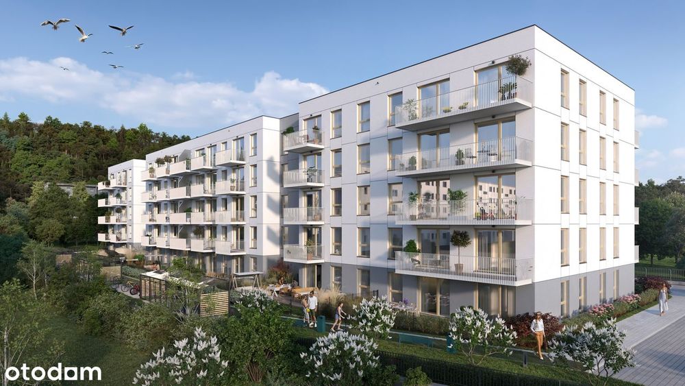 2-pokojowe mieszkanie 35m2 + balkon Bez Prowizji