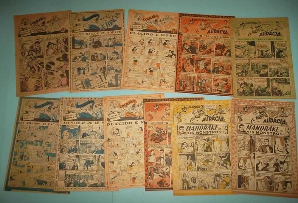Colecção Audácia (1954) - 26 Revistas
