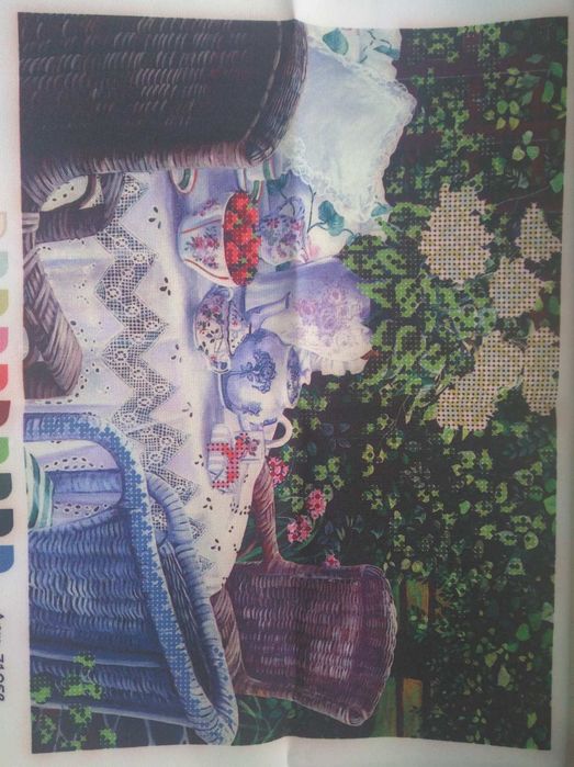 Схема для вишивання бісером