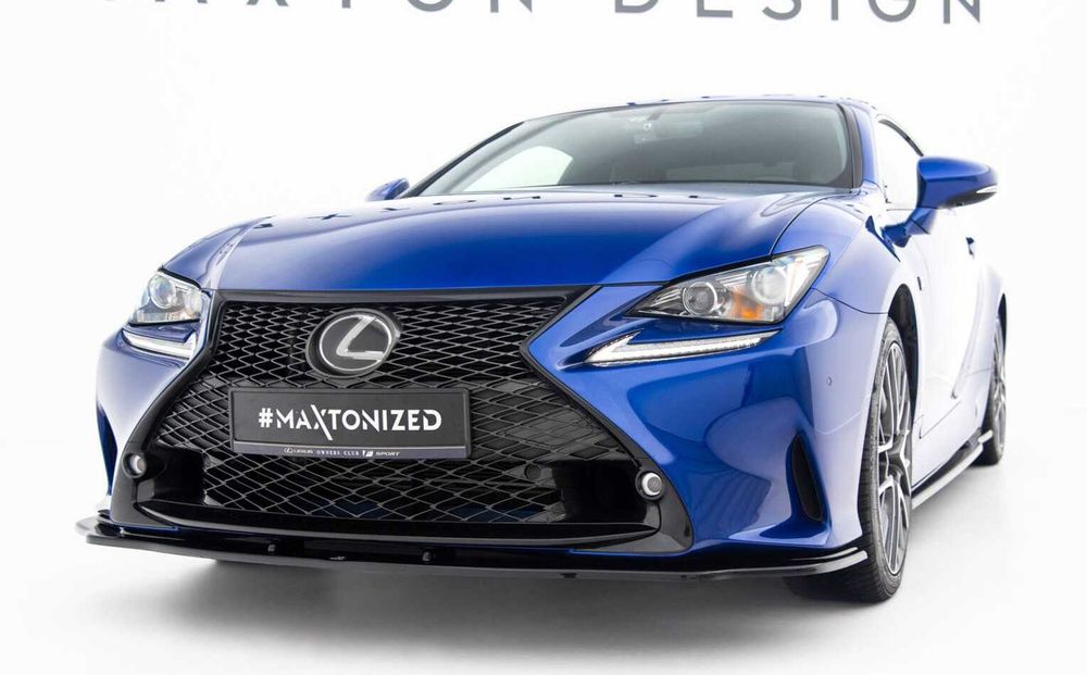 Тюнинг обвес Lexus RC сплиттер губа пороги диффузор спойлер
