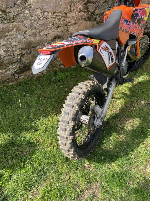 Ktm 400 exc matriculada 2003