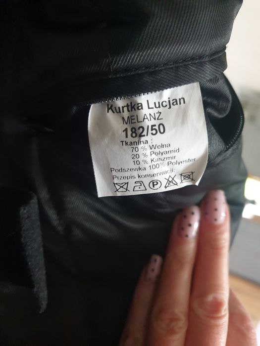 Płaszcz męski rozm. 182/50