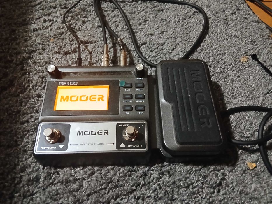 Mooer ge100 pedal efeitos