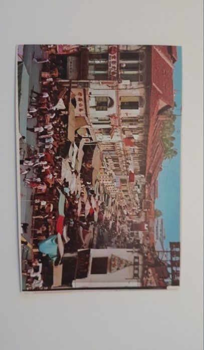 Postal antigo singapore