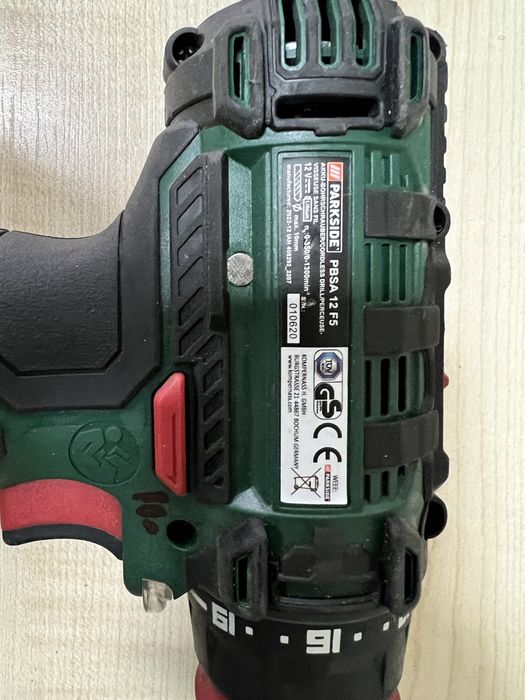Parkside Wiertarko-wkrętarka akumulatorowa 12 V PBSA 12 E4