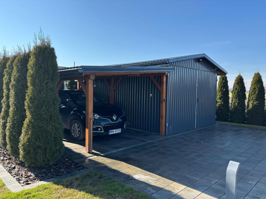 Sprzedam garaż z wiatą