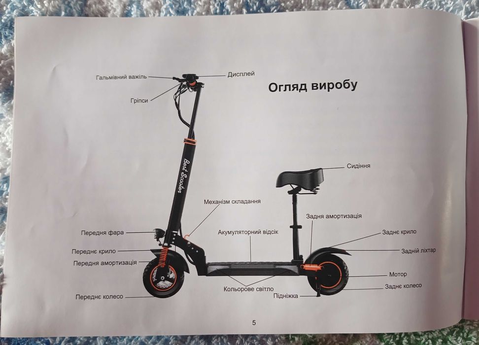Продаж електросамоката