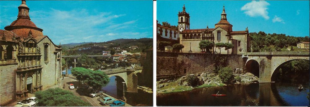 Amarante - 2 Postais não Escritos