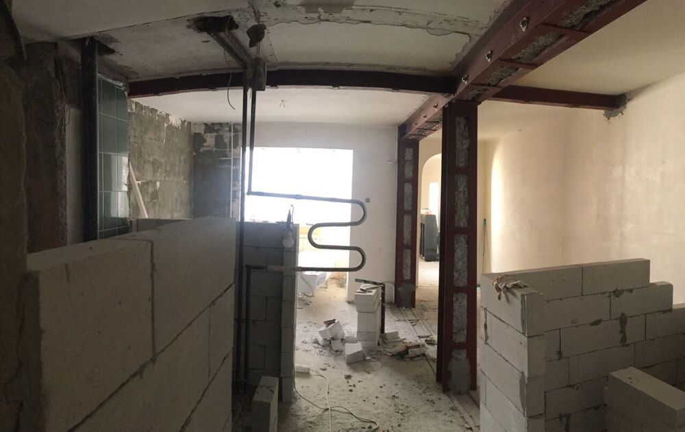 Демонтаж, перепланировка алмазная резка, сверление, отбойный без пыли