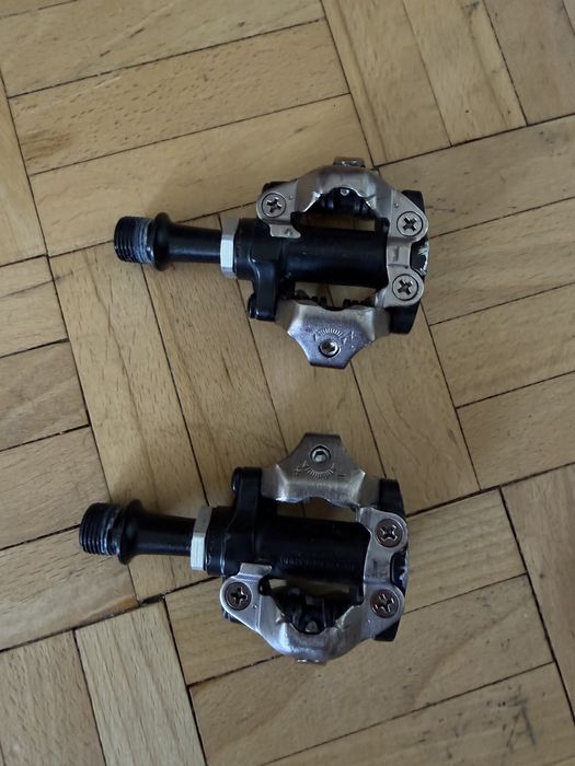 Pedały SPD Shimano PD-M540 czarne + bloki MTB