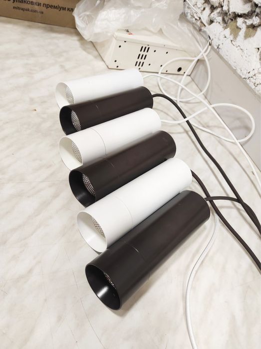 Продам светильники подвесные треки (цилиндры)