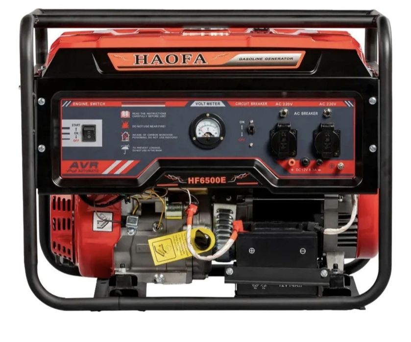 Генератор HAOFA HF-6500Е 5/5.5 кВт AVR