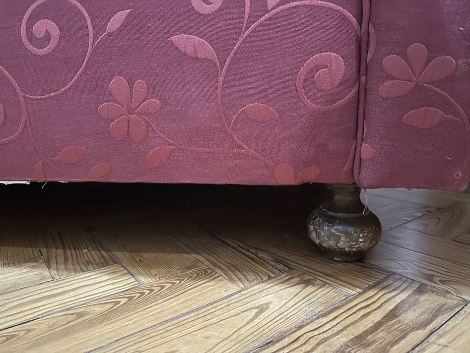 Conjunto Sofá 3 e 2 Lugares Vermelho – Estrutura Excelente