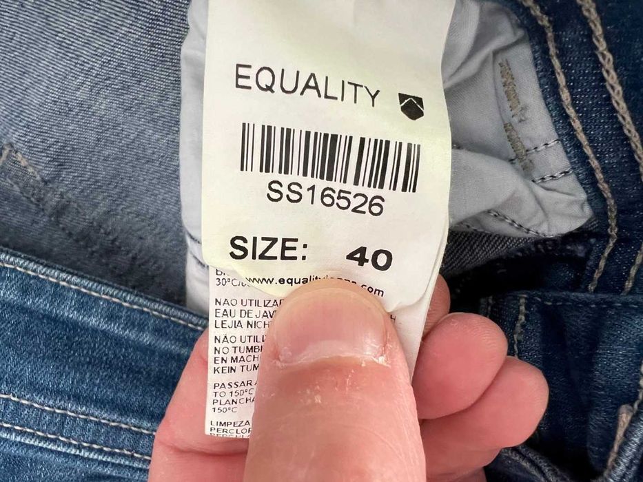 Calça de Ganga - Equality - TAM 40