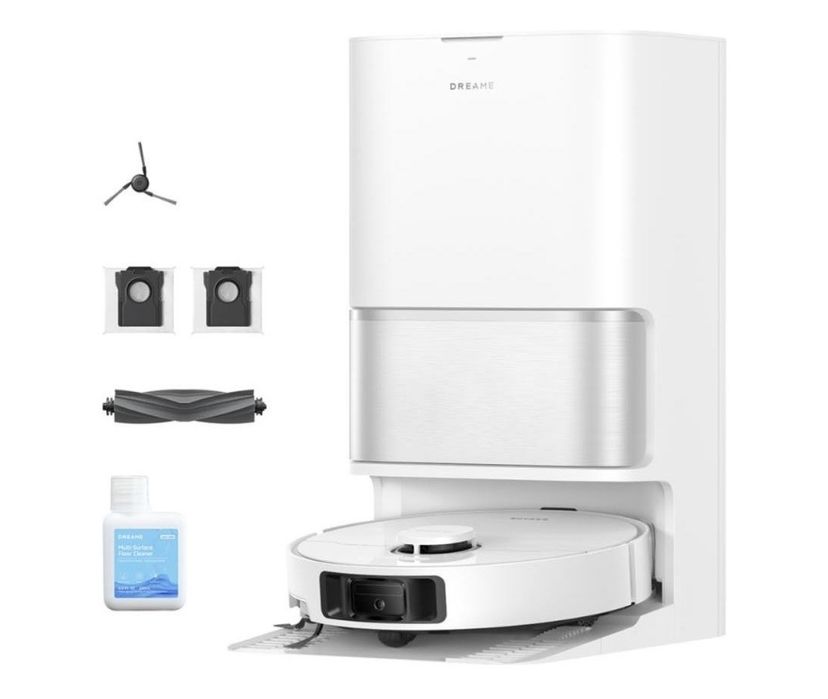Робот-пилосос з вологим прибиранням Dreame Bot L10s Ultra Gen 3 White + пиломішки