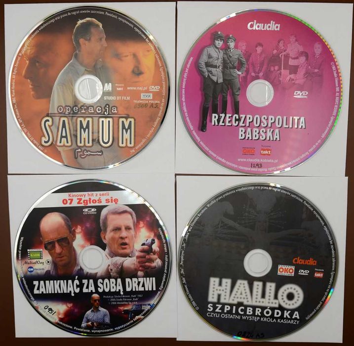 Zestaw – film polski – 10 płyt DVD.