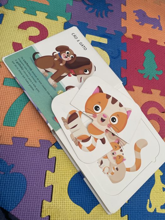 Livro quebra cabeca Mix&Match yoyo books