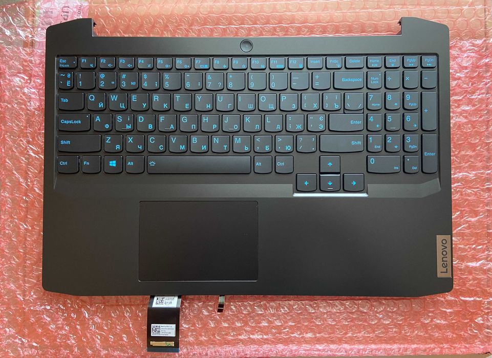 Новий топкейс Lenovo Ideapad gaming 3 15ARH05 82EY 5CB0Z33241 українська Onyx black з офіційного сайту Lenovo