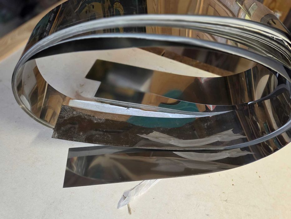 Blach nierdzewna gr.0,5mm wym.100 x 2000mm
