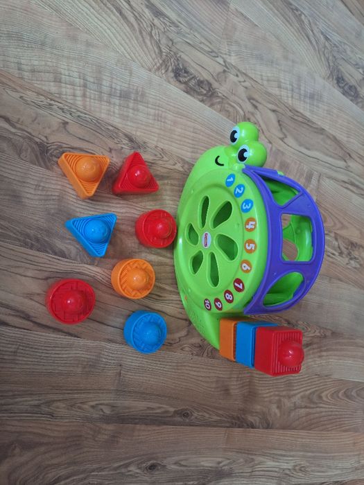Ślimak fisher price sorter