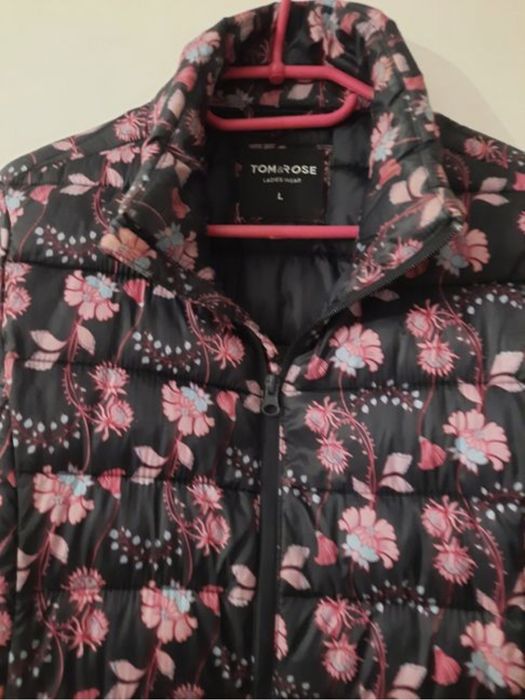 Kurtka wiosna L kwiaty
