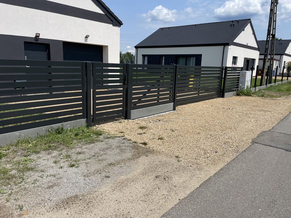 Nowoczesne Ogrodzenia Palisadowe - Bramy - Furtki