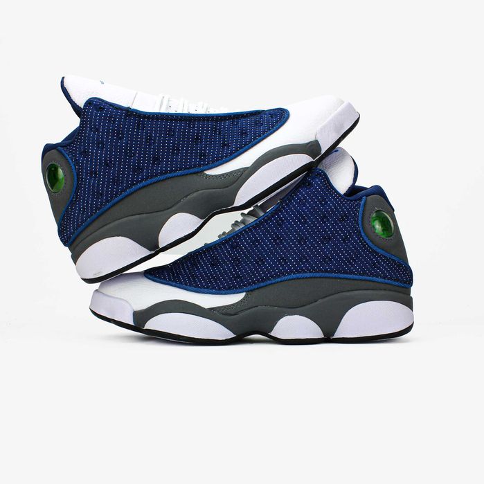 Мужские кроссовки Nike Air Jordan 13 Retro Flint "Blue" Размеры 41-45