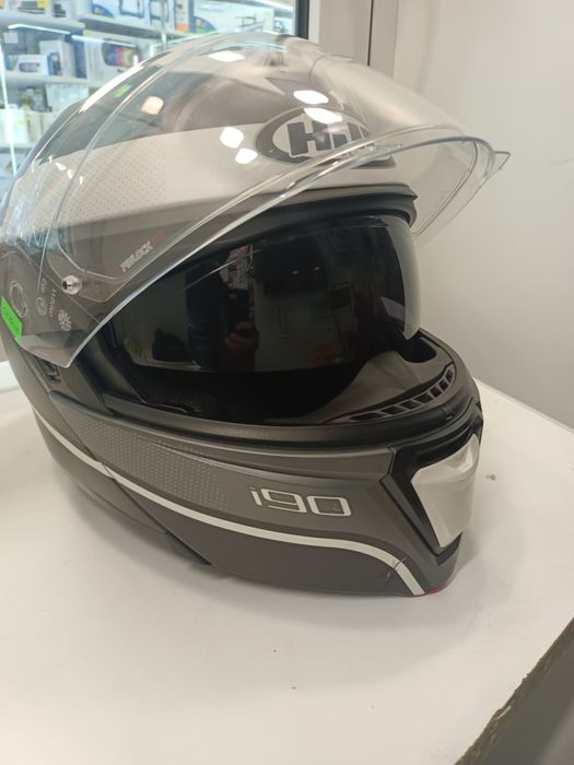 Kask HJC i90 Rozmiar L 58-59 Otwierany z blendą Komis Madej Sc