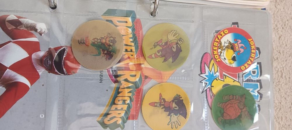 Caderneta tazos completa 1995