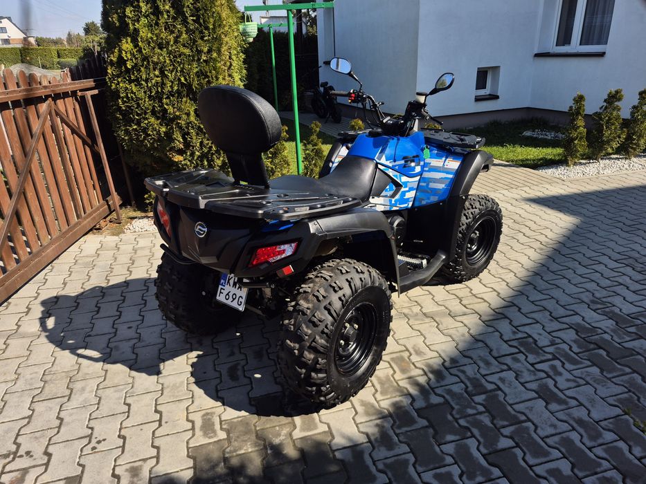 Quad Cf Moto 600 - 4x4 - blokada - zarejestrowany! - Long !