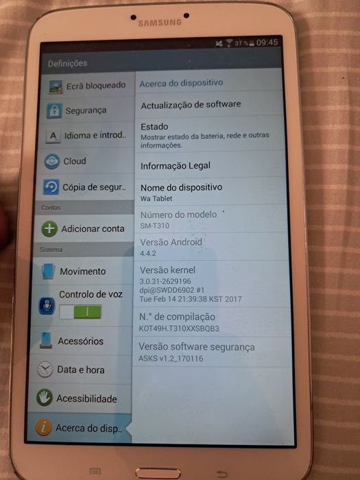 Samsung Galaxy Tablet T310