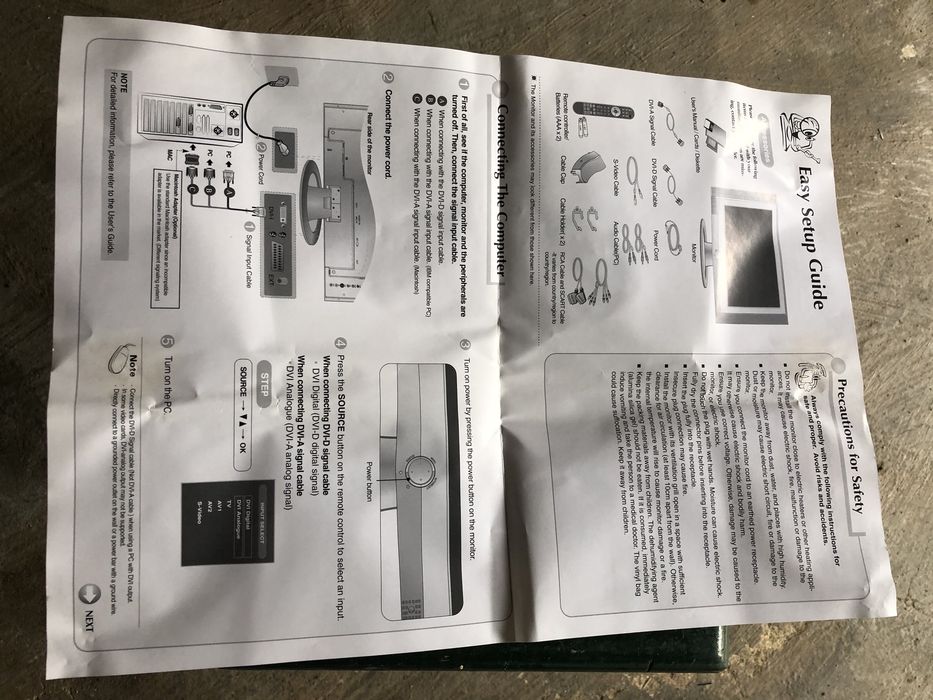 Monitor / Televisor LG Flatron L172WY64861268580610122