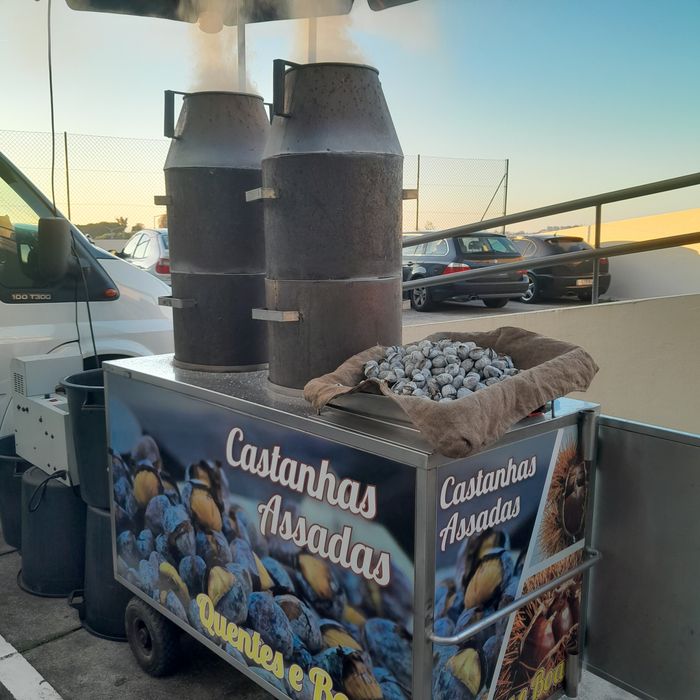 Castanhas assadas