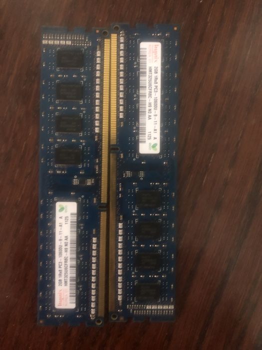 Озу 2х2 ddr3 швидка