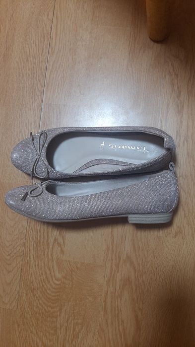 Балетки золоті tamaris